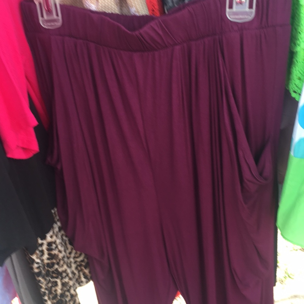Harem cotton pants